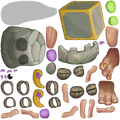 The sprite sheet for Noggin